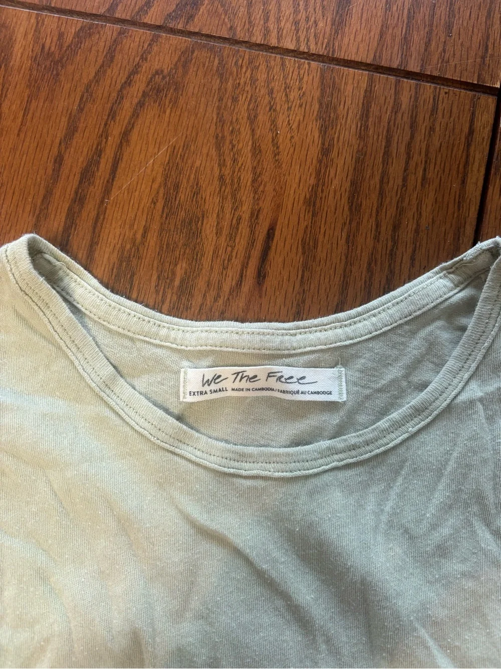 Free people anytime tank top peplum babydoll XS boho light green